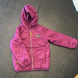 LL Bean reversible coat, 3T
